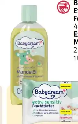 Rossmann Babydream Extra Sensitive Feuchttücher Angebot