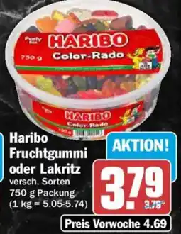 AEZ Haribo Fruchtgummi oder Lakritz Angebot