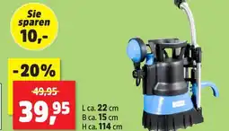 Thomas Philipps Güde regenfass-tauchpumpe gfp 5201 Angebot