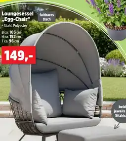 Thomas Philipps Loungesessel 'egg-chair' Angebot