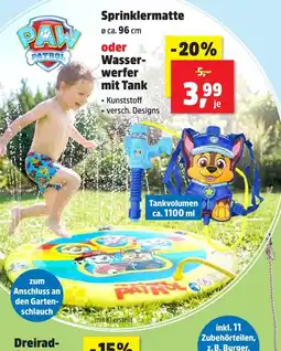Thomas Philipps Paw patrol sprinklermatte Angebot