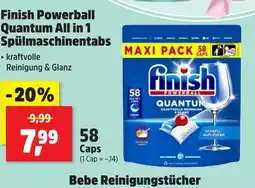 Thomas Philipps Finish powerball quantum all in 1 spülmaschinentabs Angebot
