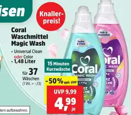 Thomas Philipps Coral waschmittel magic wash universal clean Angebot