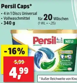 Thomas Philipps Persil caps 4 in 1 discs universal Angebot