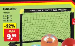 Thomas Philipps Goalstriker fußballtor Angebot