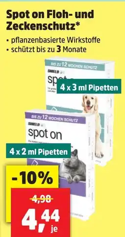 Thomas Philipps Spot on floh- und zeckenschutz 4 x 3 ml pipetten Angebot