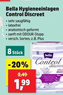 Thomas Philipps Bella hygiene-einlagen control discreet Angebot