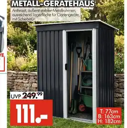 Wreesmann Metall-gerätehaus Angebot