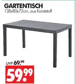 Wreesmann Gartentisch Angebot