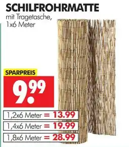 Wreesmann Schilfrohrmatte 1x6 meter Angebot