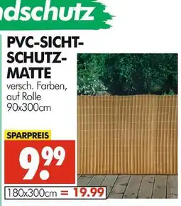 Wreesmann Pvc-sichtschutzmatte 90x300cm Angebot