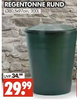 Wreesmann Regentonne rund Angebot