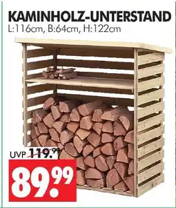 Wreesmann Kaminholz-unterstand Angebot