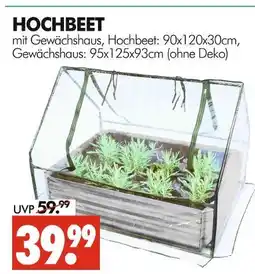 Wreesmann Hochbeet mit gewächshaus Angebot
