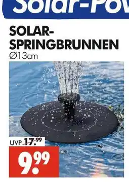 Wreesmann Solar-springbrunnen Angebot