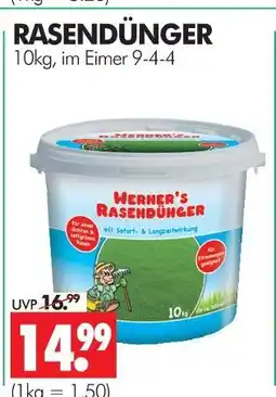 Wreesmann Werner's rasendünger Angebot