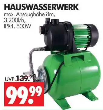 Wreesmann Hauswasserwerk Angebot