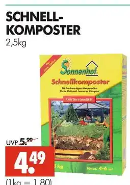Wreesmann Sonnenhof schnellkomposter Angebot