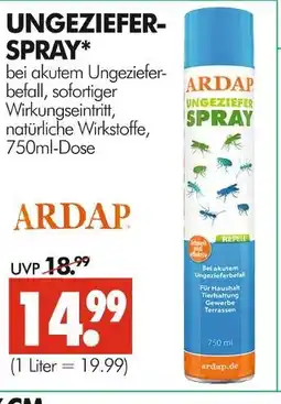 Wreesmann Ardap ungezieferspray Angebot