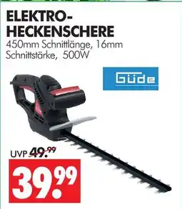 Wreesmann Güde elektro-heckenschere Angebot