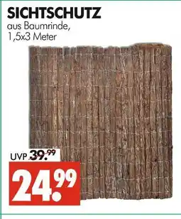 Bambus Sichtschutz Matte Angebot bei Jawoll