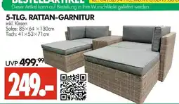 Wreesmann 5-tlg. rattan-garnitur Angebot