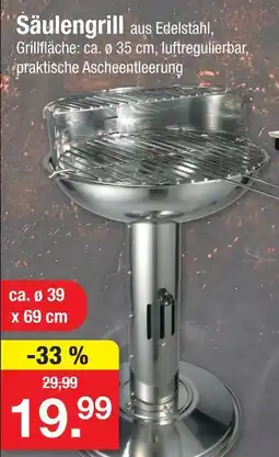 Zimmermann Säulengrill Angebot