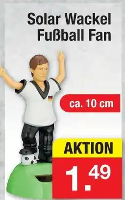 Zimmermann Solar wackel fußball fan Angebot
