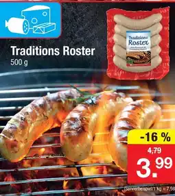 Zimmermann Traditions roster Angebot