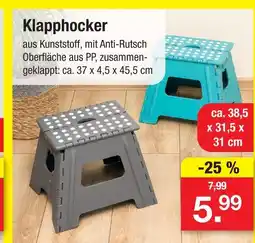 Zimmermann Klapphocker Angebot