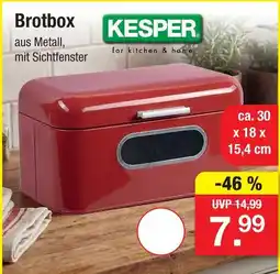 Zimmermann Kesper brotbox Angebot