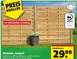 Hagebau Dichtzaun seeland Angebot