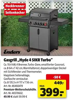 Hagebau Enders gasgrill hyde 4 sikr turbo Angebot