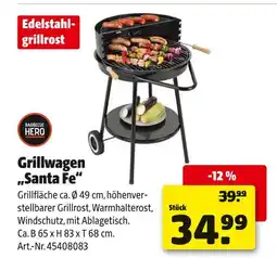 Hagebau Barbecue hero grillwagen 'santa fe' Angebot