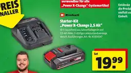 Hagebau Einhell starter-kit power x-change 2,5 ah Angebot