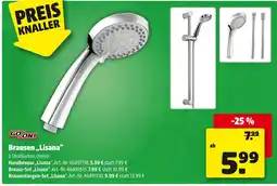 Hagebau Go/on! handbrause „lisana“ Angebot