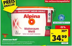 Hagebau Alpina wohnraum weiß Angebot