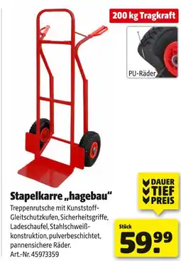Hagebau Stapelkarre „hagebau“ Angebot