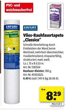 Hagebau Erfurt vlies-rauhfaser classico Angebot