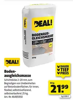 Hagebau Deal! bodenausgleichsmasse Angebot
