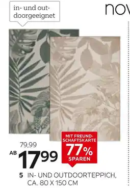 XXXLutz Novel in- und outdoorteppich „palm“ Angebot