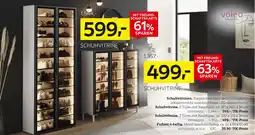 XXXLutz Schuhvitrine ca. 80 x 200 x 34 cm Angebot