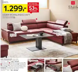 XXXLutz Stylife leder-wohnlandschaft Angebot