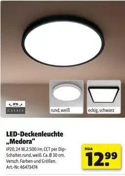 Hagebau Casaya led-deckenleuchte „medora“ Angebot