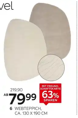 XXXLutz Novel webteppich „isola“ ca. 130 x 190 cm Angebot