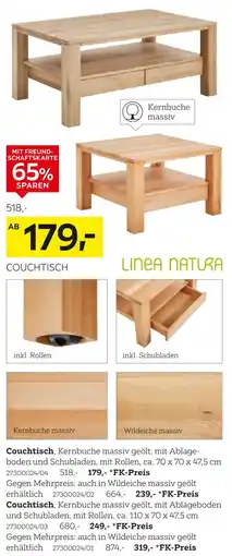 XXXLutz Linea natura couchtisch Angebot