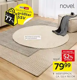 XXXLutz Novel webteppich granada ca. 80 x 150 cm Angebot