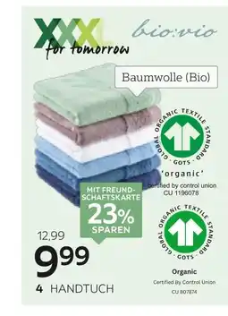 XXXLutz Bio:vio waschlappen Angebot