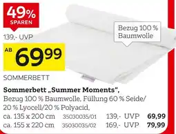 XXXLutz Centa-star sommerbett „summer moments“ Angebot