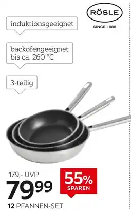 XXXLutz Rösle pfannen-set „elegance“ Angebot